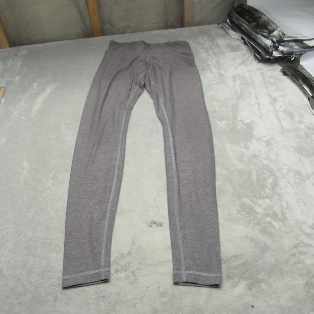 Lululemon Pants Women 6 Gray High Waisted Yoga Leggings Stretch Athleisure 26x30